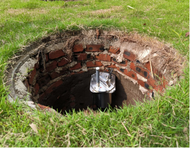 地下管網(wǎng)低功耗采集微系統(tǒng)安裝效果圖