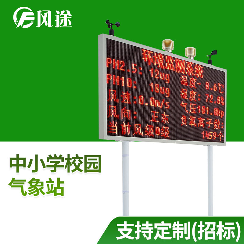 校園氣象站，讓學子“觀云測雨”